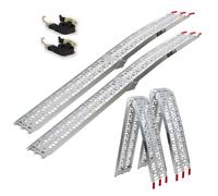 Rampa di Carico Rampa Alluminio 2er Set 228cm 680Kg Moto Atv