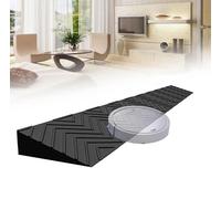 Rampa di Soglia di Aumento, Rampe di Soglia Portatili da 1-10 Cm, Rampe per Robot Spazzante Scooter per Sedie a Rotelle, Superficie Strutturata Antiscivolo, per Bici, Sedia a Rotelle, Pulizia, Robot (