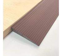 Rampa di soglia - Rampa per sedia a rotelle antiscivolo autoadesiva da 1 m per interni, rampa robot in silicone da 1/1,5 cm di altezza, tappetino portatile per bagno, casa, cucina, balcone