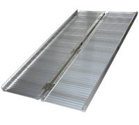 Rampa in alluminio richiudibile per sedia a rotelle 180 cm