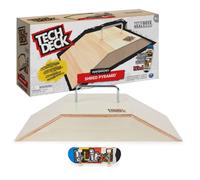 Rampa in legno con fingerboard Tech Deck Shred Pyramid Set