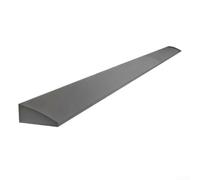Rampa in silicone per robot spazzare, striscia flessibile per soglia per transizioni fluide e prevenzione dello slittamento (grigio)