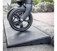 Rampa Marciapiede per Disabili Türschwellenrampe 100 x 25 X 4,5 CM Soglia