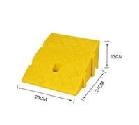 Rampa Pedana in Plastica Porta Davanzale Pad Pendenza Pad Gradino Triangolo Stradale Pad VelocitÀ Cintura Adatta Per Carrozzina Per Auto Trolley Da Bicicletta Di Varie Dimensioni