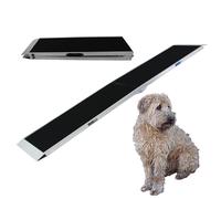 Rampa per Cani Haustierrampe Pieghevole Alluminio 215cm 180 KG Kofferraumrampe