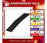 Rampa per cani pieghevole in alluminio PawHut per auto 158x43,5x2,5 cm nera