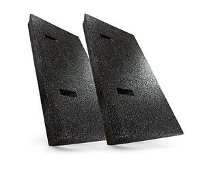 Rampa per marciapiede in gomma nera, larga 50 - 100 cm, alta 45 - 70 - 110 mm, rampa carrabile in gomma per sedia a rotelle, rampa per rimorchio, rampa di accesso alla porta, rampa per autovetture