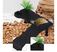 Rampa per piattaforma per acquario tartarughe, terrazza tartarughe, riparo