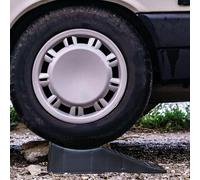 Rampa per Rimorchio Tandem Antiscivolo Portatile per Sostituzione Pneumatici,