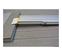 Rampa per sedia a rotelle - Rampa deambulatore - Coppia di rampe telescopiche Ergo 300 cm - Larghezza utile del binario 16,5 cm - Sistema di bloccaggio unico - Adatto a tutte le sedie