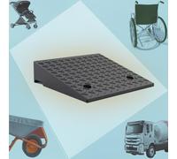 rampa per sedie a rotelle, 2" 3" 4" Rise Doorway Threshold Ramp, Heavy Duty Loading Ramp For Trailer Truck(H 11CM/4.3")