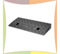 rampa per sedie a rotelle, 2" 5" 4" Lightweight Threshold Ramp Loading Ramp For Garage Warehouse(Black,50x22x6 cm)
