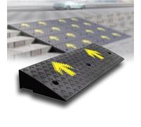 rampa per sedie a rotelle, Doorway Threshold Ramp 1" 2" 5" 7" Rise Shed Ramps Heavy Duty Loading Ramp For Dock Trailer Truck(95x35x15 cm(37"x13.8"x5.8"))