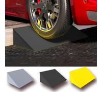 rampa per sedie a rotelle, Non-Slip Plastic Threshold Ramp Shed Ramps For Indoor Outdoor Garage Warehouse(Black,50x35x14 cm)