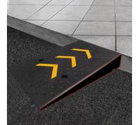 rampa per sedie a rotelle, Non-Slip Shed Handicap Ramp, Steps Transition Ramp For Doorway Garage Scooter Steps(50x80x20 cm)