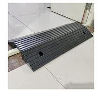 Rampa per sedie a rotelle per porte|Soglia per ponte in gomma portatile con telaio di supporto/Superficie antiscivolo, rampa di rialzo da 2-3 pollici per uso domestico/supermercati/fabbriche/magazzini