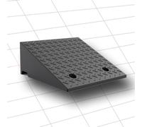 rampa per sedie a rotelle, Portable Walkers Threshold Ramp, Loading Ramp Shed Ramps For Doorway Scooter Steps(H21cm)