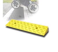 rampa per sedie a rotelle, Portable Wheelchair Ramp Non-Slip Handicap Ramps Shed Ramps For Garage Dock Trailer Sidewalk(Black,50x22x4 cm)