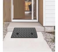 rampa per sedie a rotelle, Rubber Wheelchair Threshold Ramp, Loading Shed Ramps For Sidewalk Warehouse Garage(50x30x14cm)