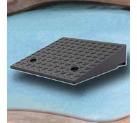rampa per sedie a rotelle, Threshold Ramp 2" 3" 4" 7" Rise Doorway Entry Ramps For Sidewalk Garage Warehouse Stroller(H 7 CM/2.8")