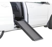 Rampa, plastica/carta vetrata 38 × 100 cm nera