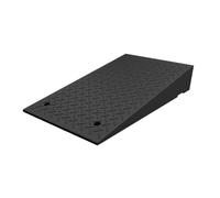 Rampa portatile in gomma per cordoli, Rubber Car Curb Ramp, Heavy Duty Shed Ramp, Slope Ramp for Threshold, Driveway, Sidewalk, Wheelchairs, Motorcycle, Scooter, Pets(Height 30cm (11.8inch))