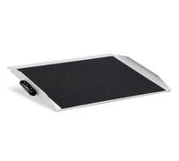 Rampa portatile per Sedie a Rotelle pedana in Alluminio Lunghezza fissa 61 cm Pe