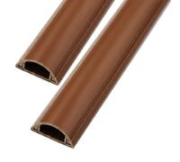 Rampa protettiva per cavi per vialetti, capacità di carico di 200 kg, design tagliabile per uffici e centri commerciali, materiale in gomma resistente, 100 cm x 3 cm x 1,1 cm