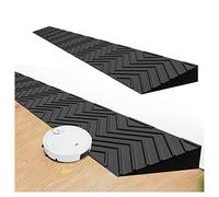Rampa Soglia Rampa Bordo Interno 2-6,9 Cm Alta Domestico Passeggiate Antiscivolo Rampe Porta per Bici Sedia a Rotelle Pulizia Robot Garage Magazzino