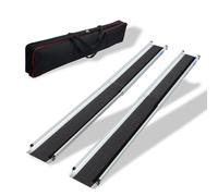 Rampa Telescopica Per Sedia A Rotelle In Alluminio 90 - 152 CM 272 KG Coppia