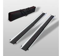 Rampa Telescopio Alluminio Paio Fino 272kg 105-183 CM di Carico Carrozzella
