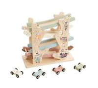 Rampa Veicolini in Legno da Tavolo | Design Compatto Salvaspazio, percorso Rampe in Legno, Causa-Effetto, Pista per veicolini, Cameretta, Asilo Nido