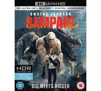 Rampage (4K UHD Blu-ray) Breanne Hill Demetrius Grosse Dwayne "The Rock" Johnson