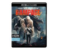 Rampage (4K Ultra HD+Blu-ray) (4K UHD Blu-ray) Dwayne Johnson Naomie Harris