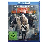 Rampage: Big Meets Bigger 3D [3D Blu-ray] (Blu-ray) Johnson Dwayne Harris Naomie