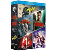 Coffret Films issus de Jeux Vidéo : Rampage-Hors de contrôle + Tomb Raider + Ready Player One + Resident Evil + Need for Speed [Blu-Ray]