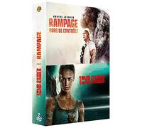 Rampage, hors de contrôle + tomb raider (DVD) Vikander Alicia Johnson Dwayne