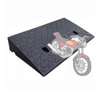 Rampe antiscivolo per marciapiede per vialetto auto, 2,5 cm, 5,1 cm, 7,6 cm, 10,2 cm, 12,7 cm, 15,2 cm, 17,8 cm, 20,3 cm, con struttura a griglia stabile, rampe per sedia a rotelle ad alto carico