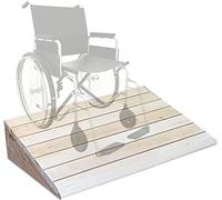 Rampe Cani Auto, rampa Sedia a rotelle in Legno con Altezza 4, 5, 6, 7 Pollici Porta d'ingresso casa, Rampe Transizione ausiliarie Antiscivolo