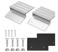 Rampe di carico in alluminio resistente, per camion e ATV, capacità di 317,5 kg, antiscivolo, testurizzate, kit rampe portatili resistenti alla ruggine, per moto (B)