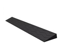 Rampe di soglia for le porte, rampa di soglia dell'interno, materiale ecologico, rampa antiscivolo for sedia a rotelle della porta, bagno, passi, attrezzature da giardino della bicicletta(Black,100*13