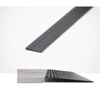 Rampe di Soglia in Gomma Solida, Rampa di Soglia 1-3,5 Cm di Altezza Rampa di Soglia per Marciapiede Interno per Robot Spazzante Scooter per Sedia A Rotelle, Canale Accessib, 3.5x10cm/1.38x3.94in