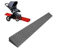 Rampe di Soglia Portatili, Rampa per Marciapiede per Interni per Robot Spazzante per Scooter per Sedie a Rotelle con Soglia, Rampa per Gradino per Porta con Soglia Antiscivolo da 2-6,5cm (Color : gra
