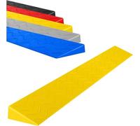 Rampe di Soglia Portatili, Rampa per Sedie A Rotelle, Rampa per Cordoli di Porte Robotiche per Interni, Canale di Salita da 1-10 Cm, Yellow, 100 * 10 * 4Cm