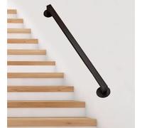 Rampe in metallo per scale da interni a parete per bambini, sicurezza ils per corridoi, casa e hotel, lunghezza: 60 120 300 400 520 cm (L 60 cm)