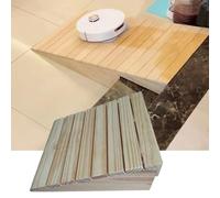 Rampe in plastica per auto, Altezza di salita della rampa for cordolo e soglia in legno 2,7-5,9 pollici for bici da moto for sedia a rotelle(31x30x11cm/12.2x11.8x4.3inch))