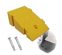 Rampe in plastica per auto, Rampa for marciapiede for sedie a rotelle, scooter e veicoli, multicolore, 2 misure(Yellow,H:16cm/6.3")