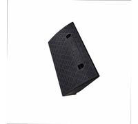 Rampe in plastica per auto, Rampa in plastica for vialetti e banchine di carico multicolore 50x27x(7-11) cm(Black,50 * 27 * 10cm/20 * 11 * 4in)