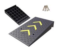 Rampe per Auto, Rampa Carrabile per Marciapiede Rampa per Cordoli, Altezza 10/12/14/16/18/20/21/22/23/24/25cm, per Auto Camion Rimorchio Bici Moto(50x80x11cm/20x31.5x4.3in)