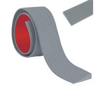 Rampe per Soglia Della Porta, 1,6cm di Altezza Rampa per Sedia a Rotelle, Profilo di Transizione Autoadesiva, Soglia di Dislivello Pavimento, Rampe per Porte Aperte, per Garage, Soglia, Grigio
